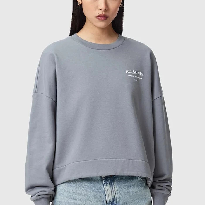 AllSaints kadın pamuklu oversize sweatshirt DREAMER