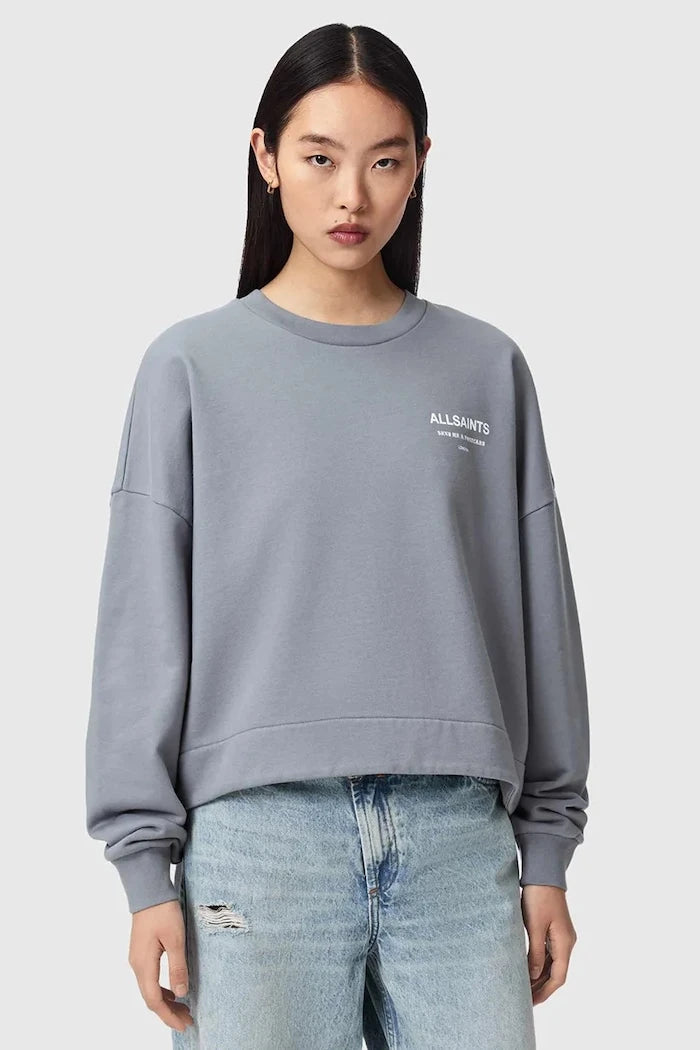 AllSaints kadın pamuklu oversize sweatshirt DREAMER