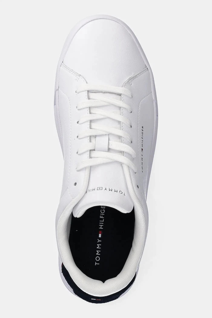 Tommy Hilfiger TH COURT LTH DETAIL Erkek Deri Spor Ayakkabı