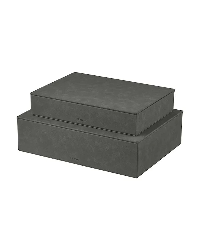 Blomus Sahla Saklama Kutusu Seti 35 × 25 × 7 / 40 × 30 × 11 cm (2 Parça)