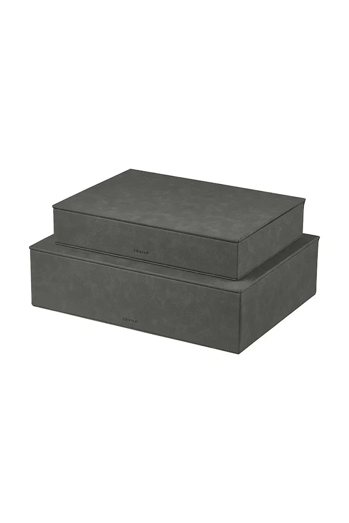 Blomus Sahla Saklama Kutusu Seti 35 × 25 × 7 / 40 × 30 × 11 cm (2 Parça)