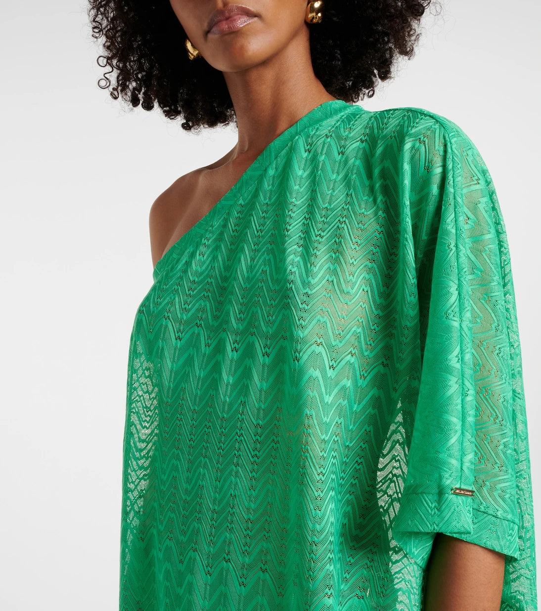Melissa Odabash - Savannah one-shoulder beach cover-up