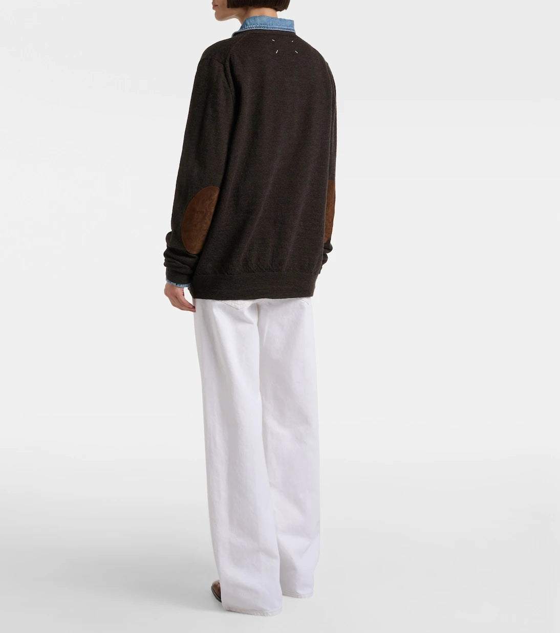 Frame - Bubble mid-rise wide-leg jeans