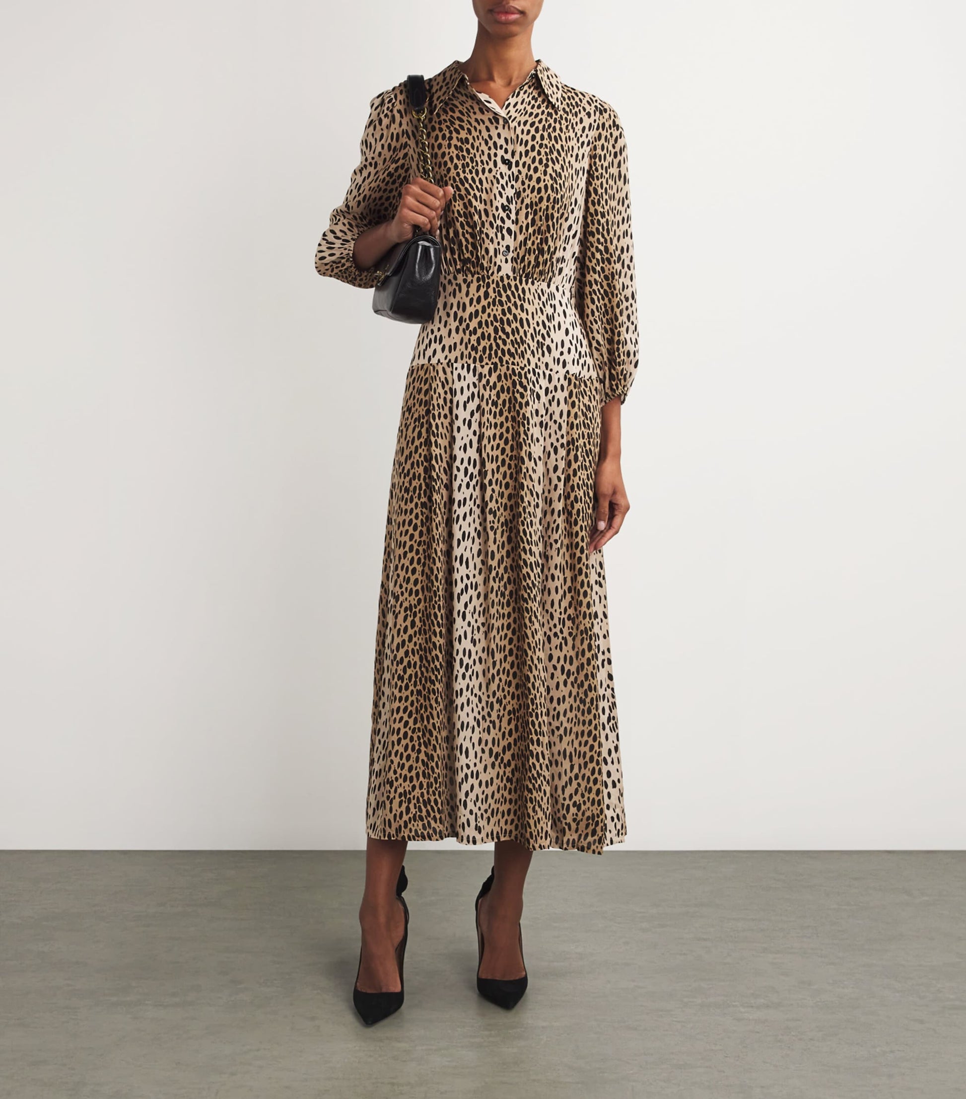 Antelope Spot Print Izzy Midi Dress