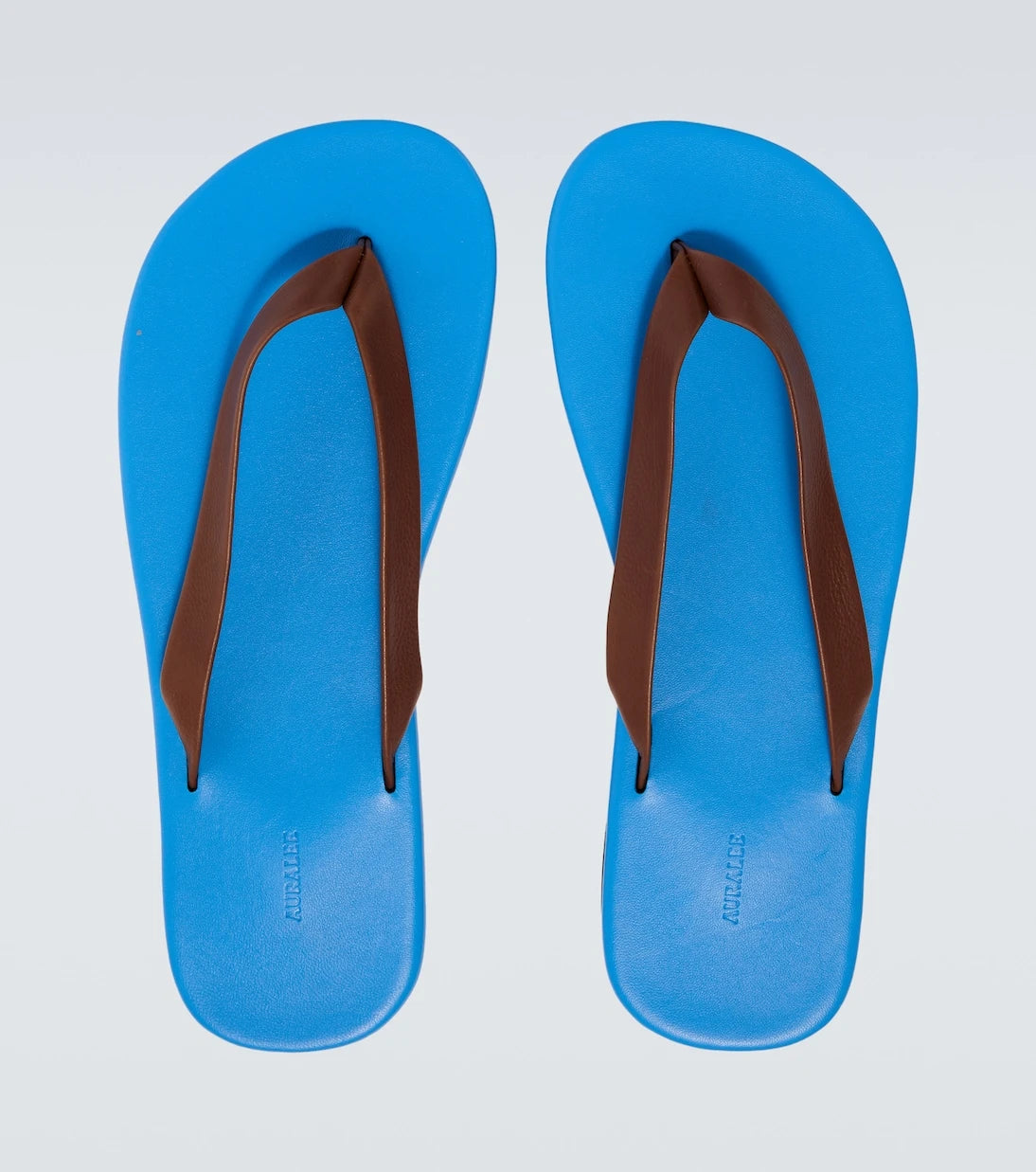 Auralee - Leather thong sandals
