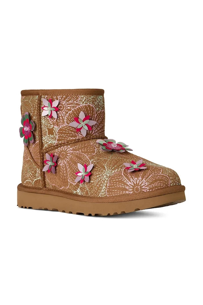 UGG W Classic Mini Meadow Süet Bot