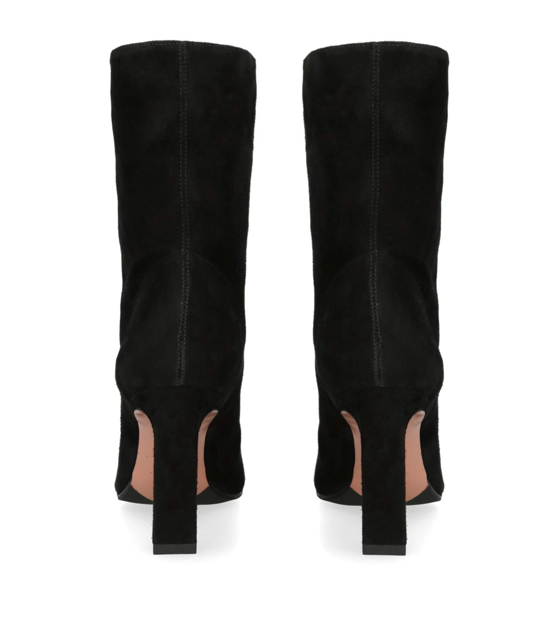 Aquazzura Black Suede Manzoni Boots 85