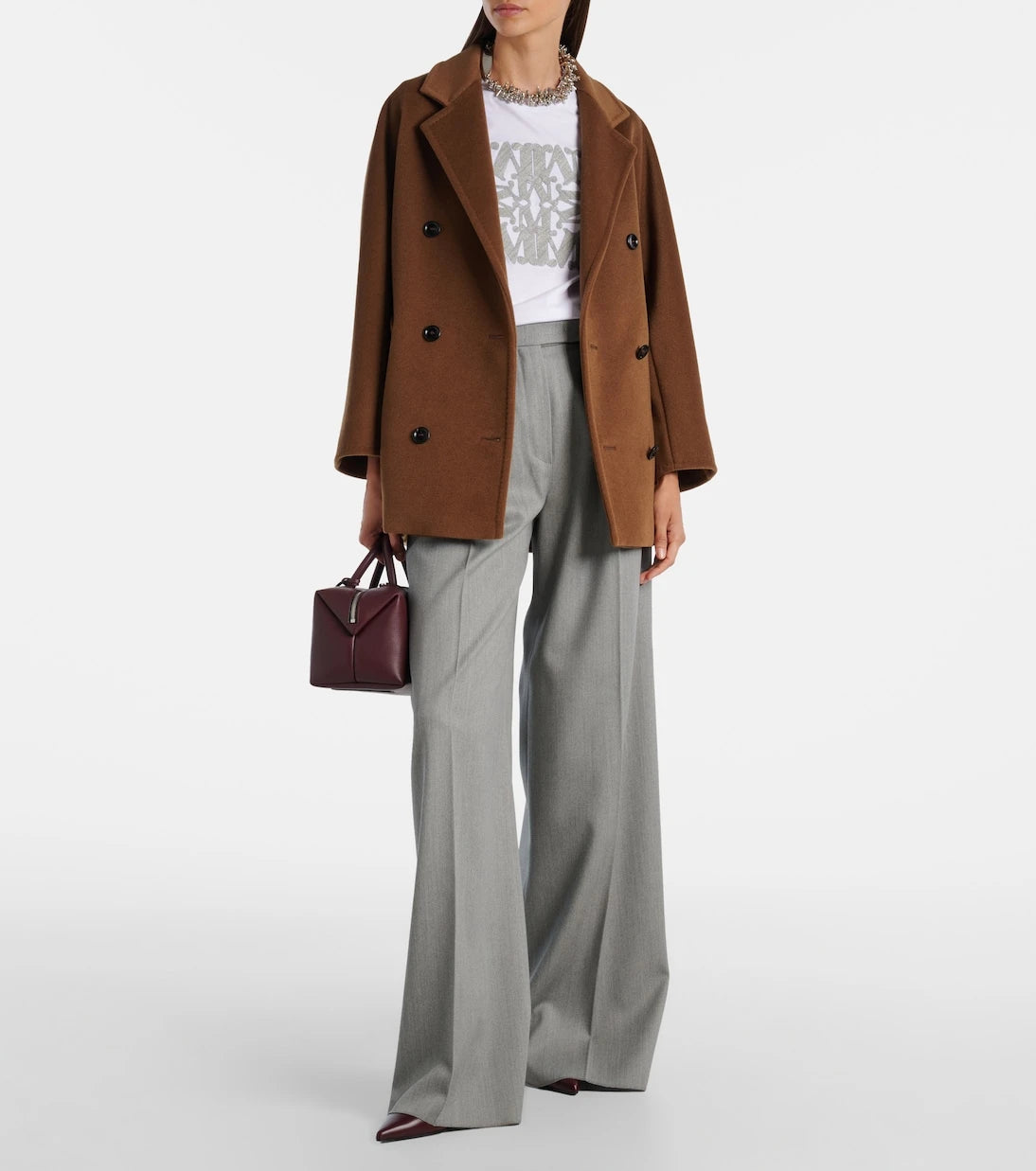 Max Mara - Baden virgin wool wide-leg pants