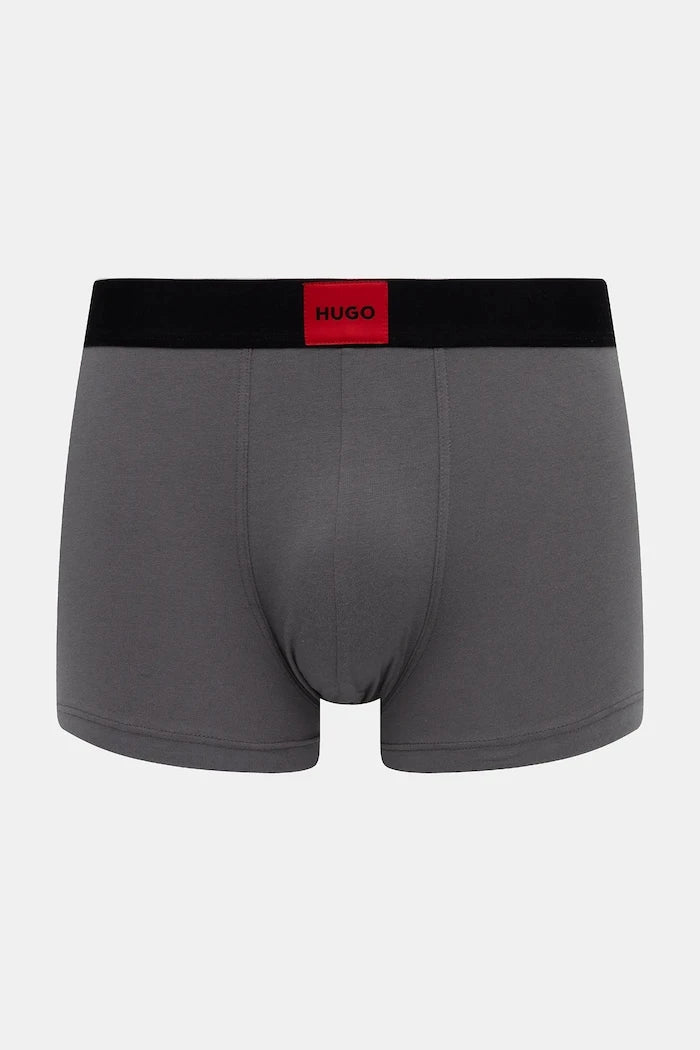 HUGO Erkek Pamuk Elastan Boxer TRUNK TRIPLET GALAXY 3'lü