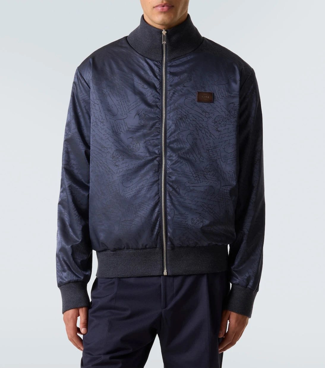Berluti - Scrito reversible wool bomber jacket