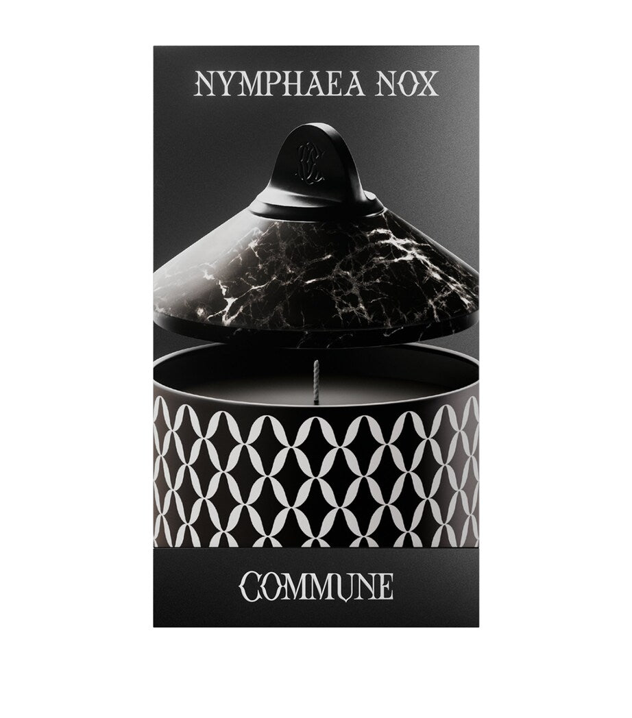 Nymphaea Nox Scented Candle with Cover (400g)