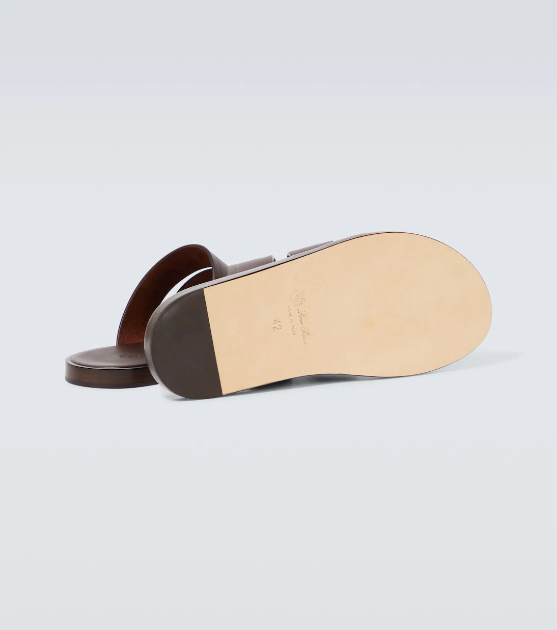 Loro Piana - Naha leather slides
