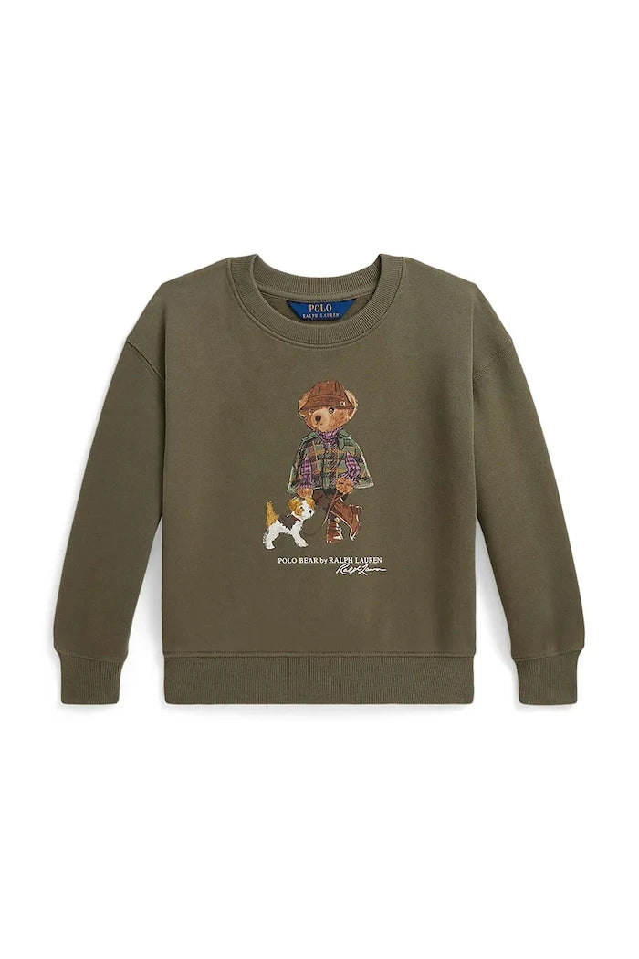 Pamuklu çocuk sweatshirt