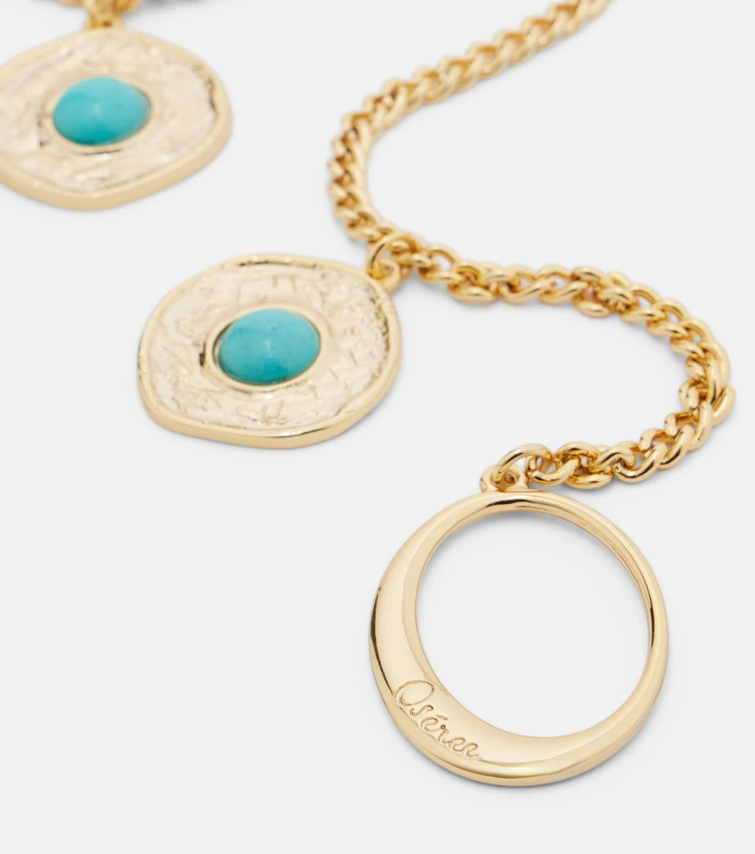 Oséree - Embellished chain belt