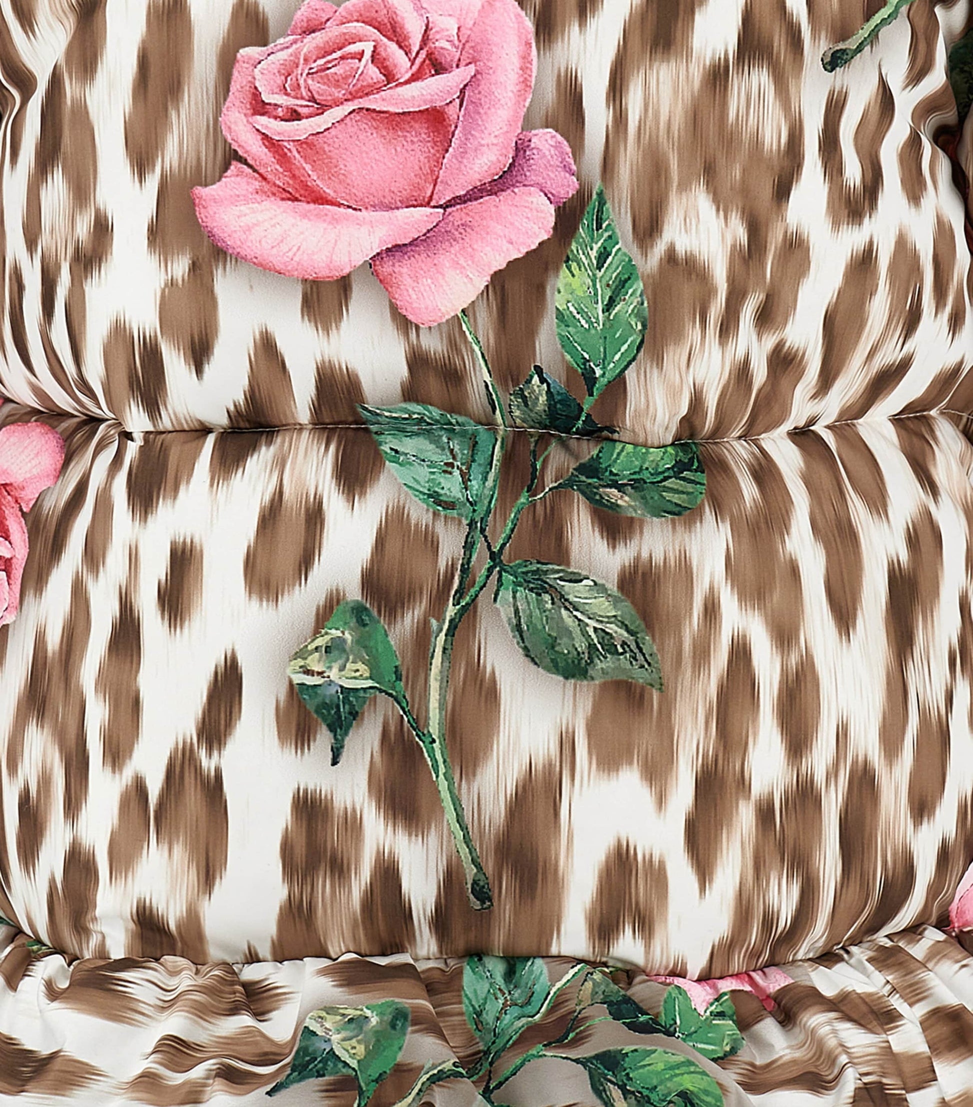 Ruffled Printed Jacket (8-11 Years)