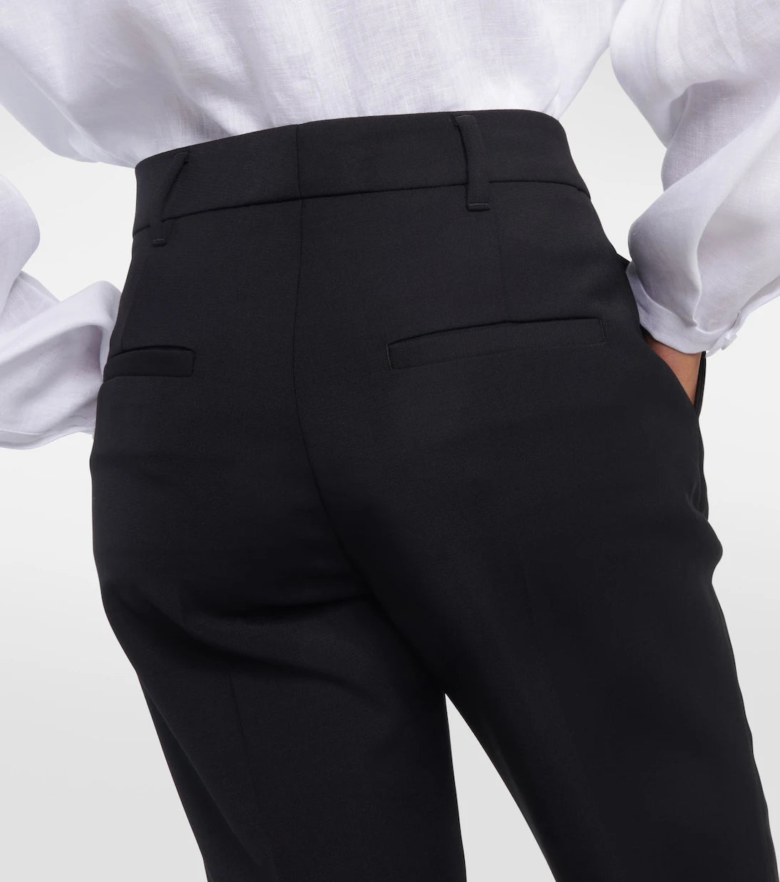 Gabriela Hearst - Francisco high-rise straight wool pants