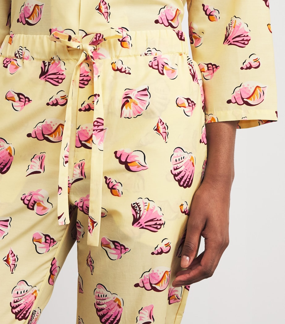 Silk-Cotton Casablanca Helios Pyjama Set