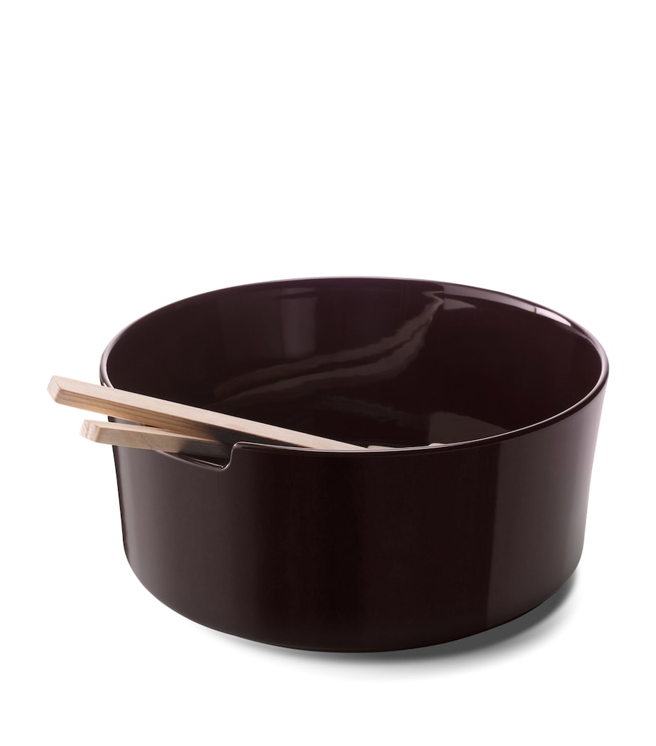 LSA International Porcelain Collective Salad Bowl and Servers (26cm)