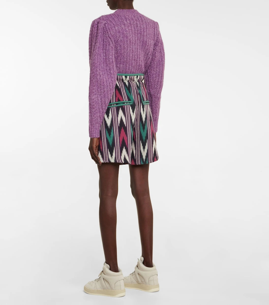 Marant Etoile - Linima cotton paperbag shorts