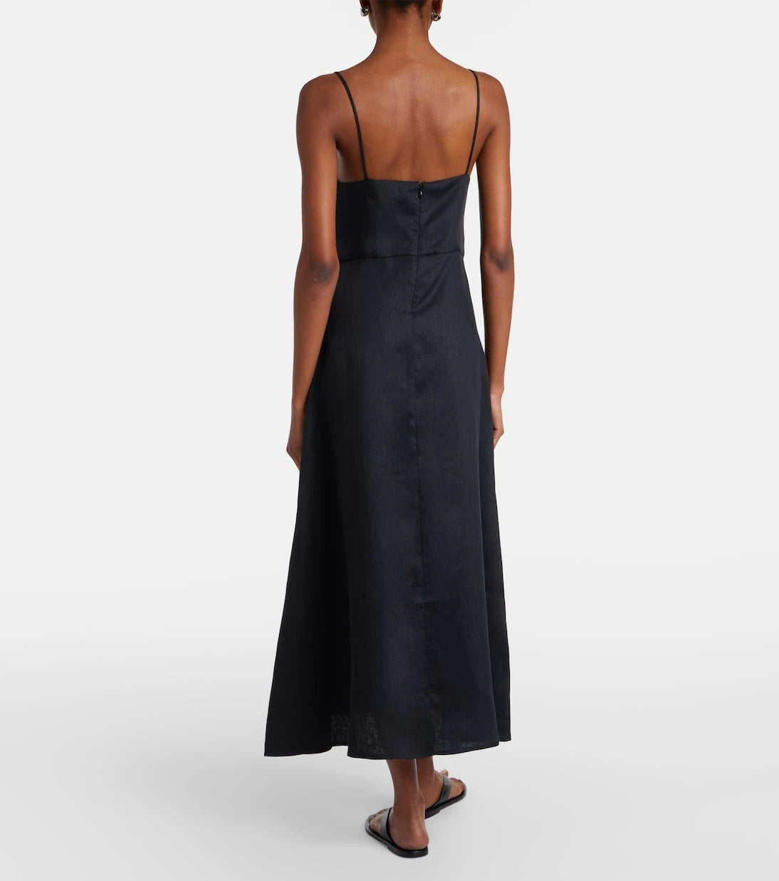 Asceno - Ida linen midi dress