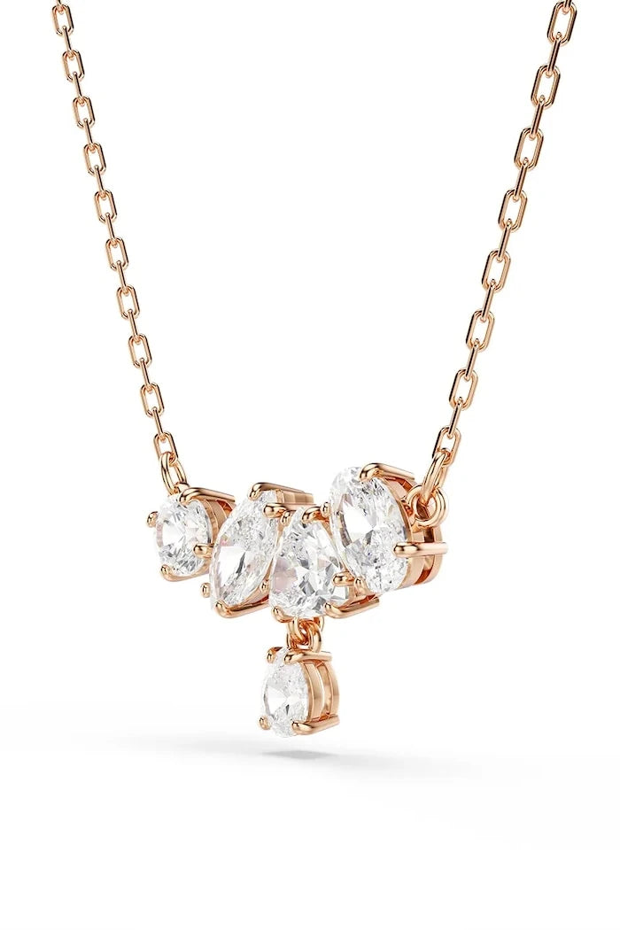 Swarovski kadın altın kaplama zirkon kolye MESMERA