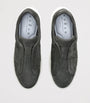 Hogan Grey Suede Fascia Slip-On Sneakers