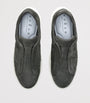 Suede Fascia Slip-On Sneakers