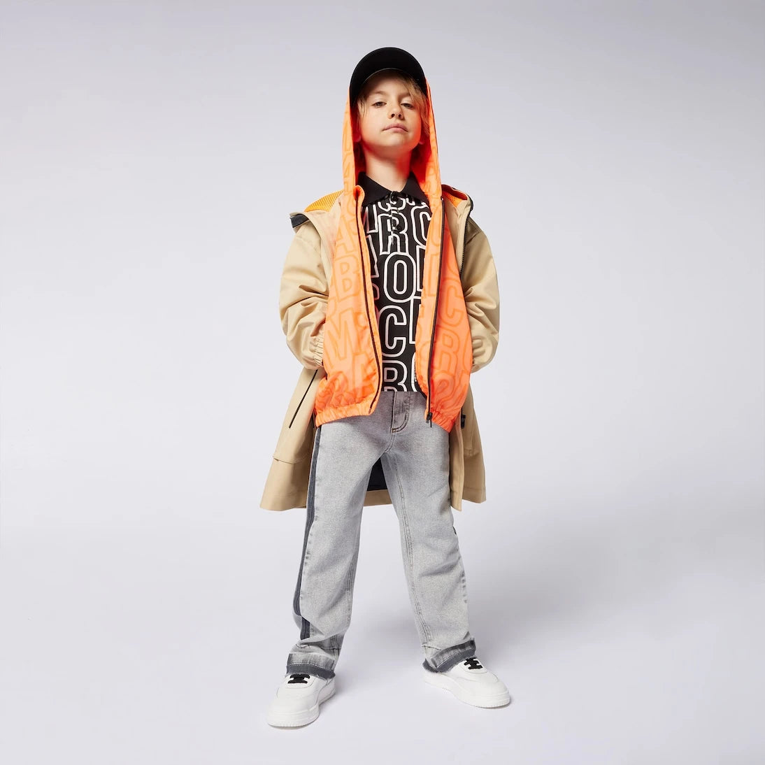 Marc Jacobs Kids - بنطلون جينز بقصة مستقيمة