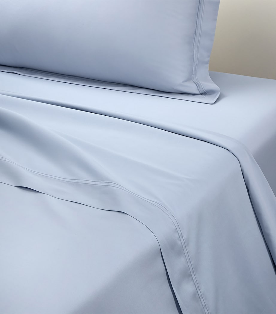 Triomphe Celeste Double Flat Sheet (240cm x 295cm)