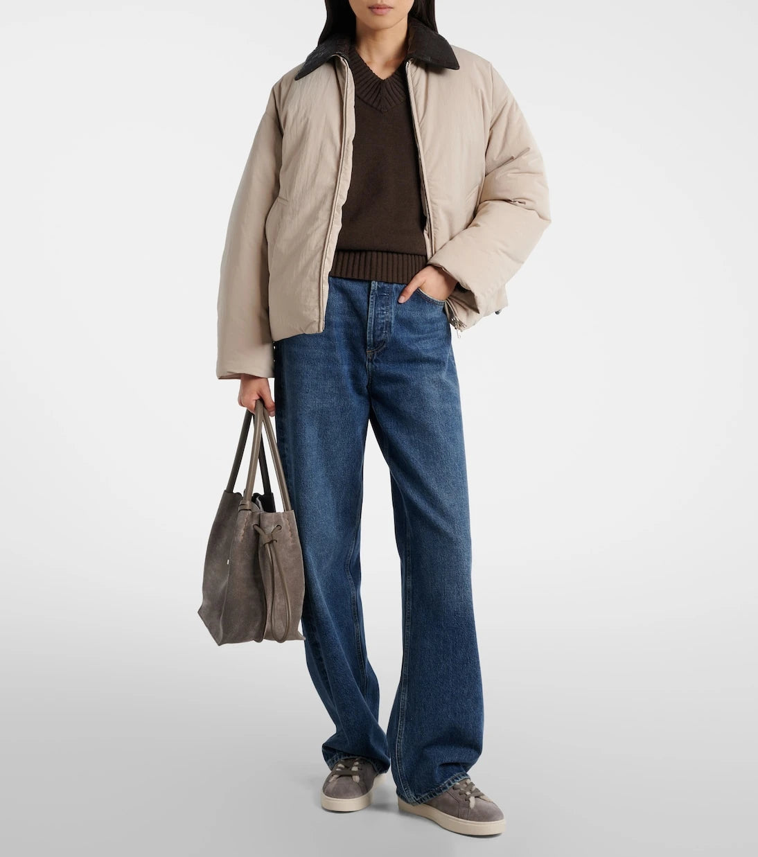 Tod's - Classic shearling-lined suede sneakers