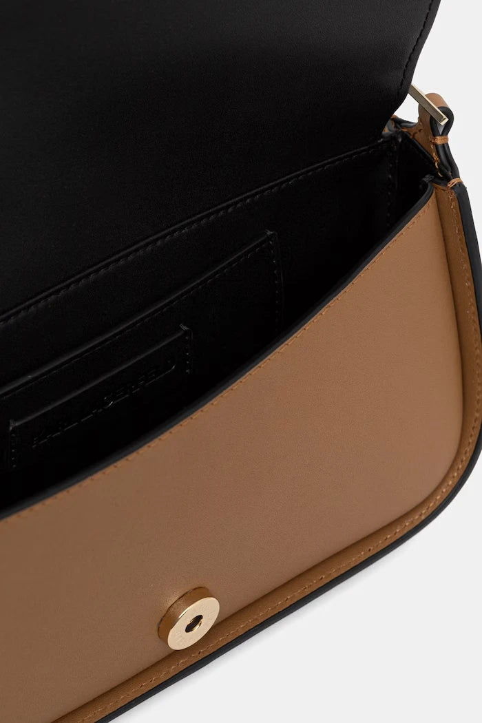 Karl Lagerfeld чанта crossbody дамска от кожа K/SIGNATURE