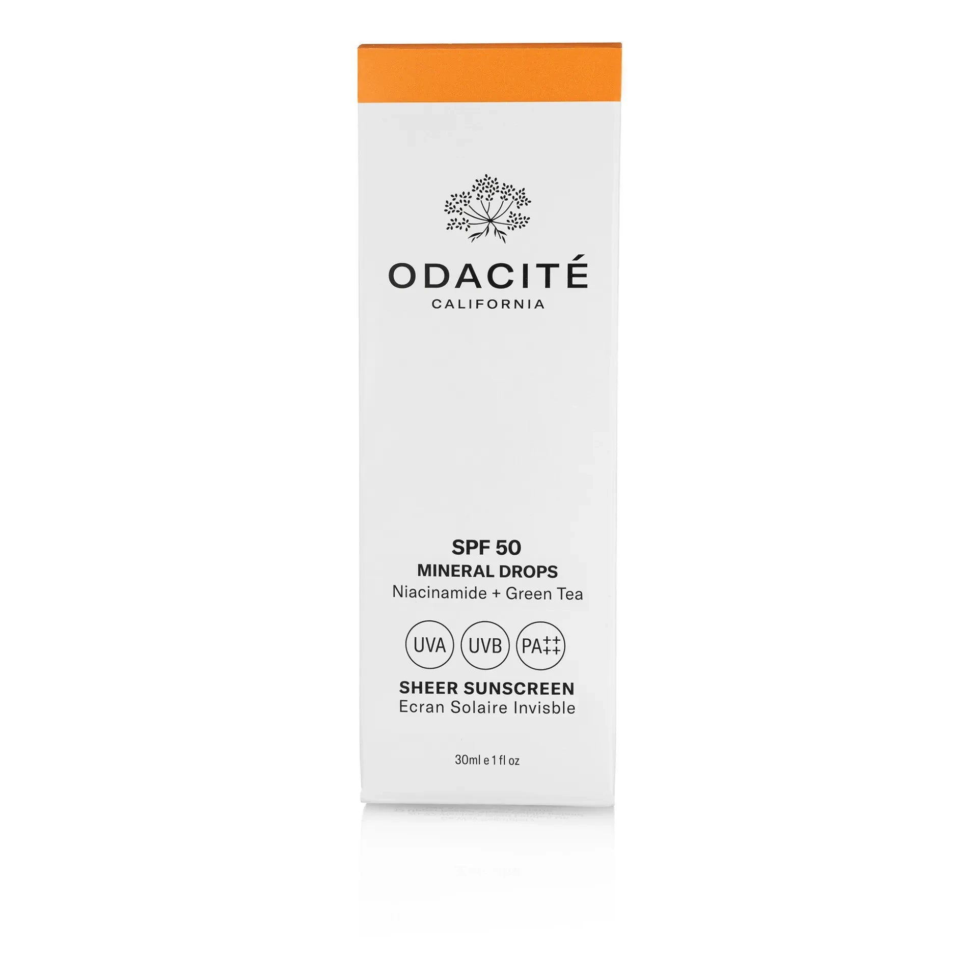 Odacité - Mineral Drops Sheer Sunscreen SPF50 - 30 ml