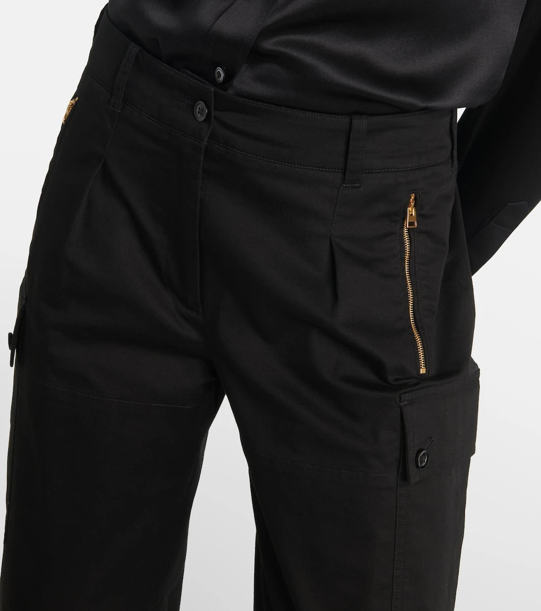 Tom Ford - Cotton twill cargo pants