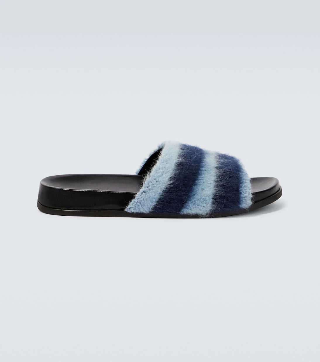Marni - Fussbett striped slides