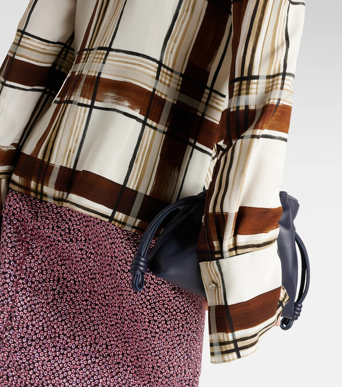 Dries Van Noten - Checked top