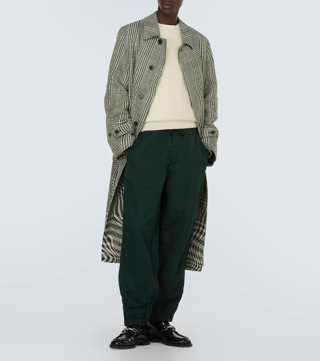 Burberry - Technical wide-leg pants