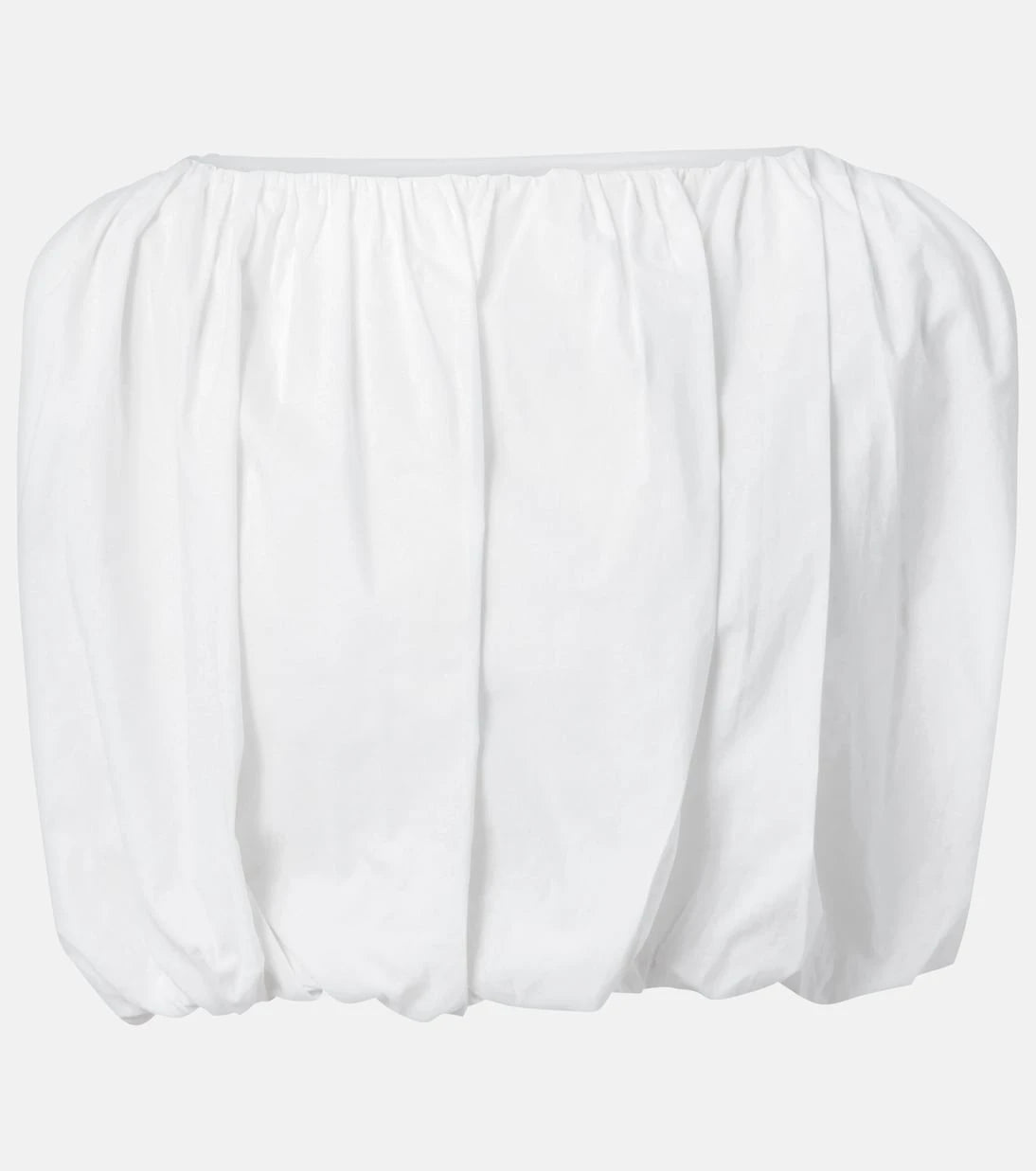 Adriana Degreas - Inamorata cotton-blend crop top