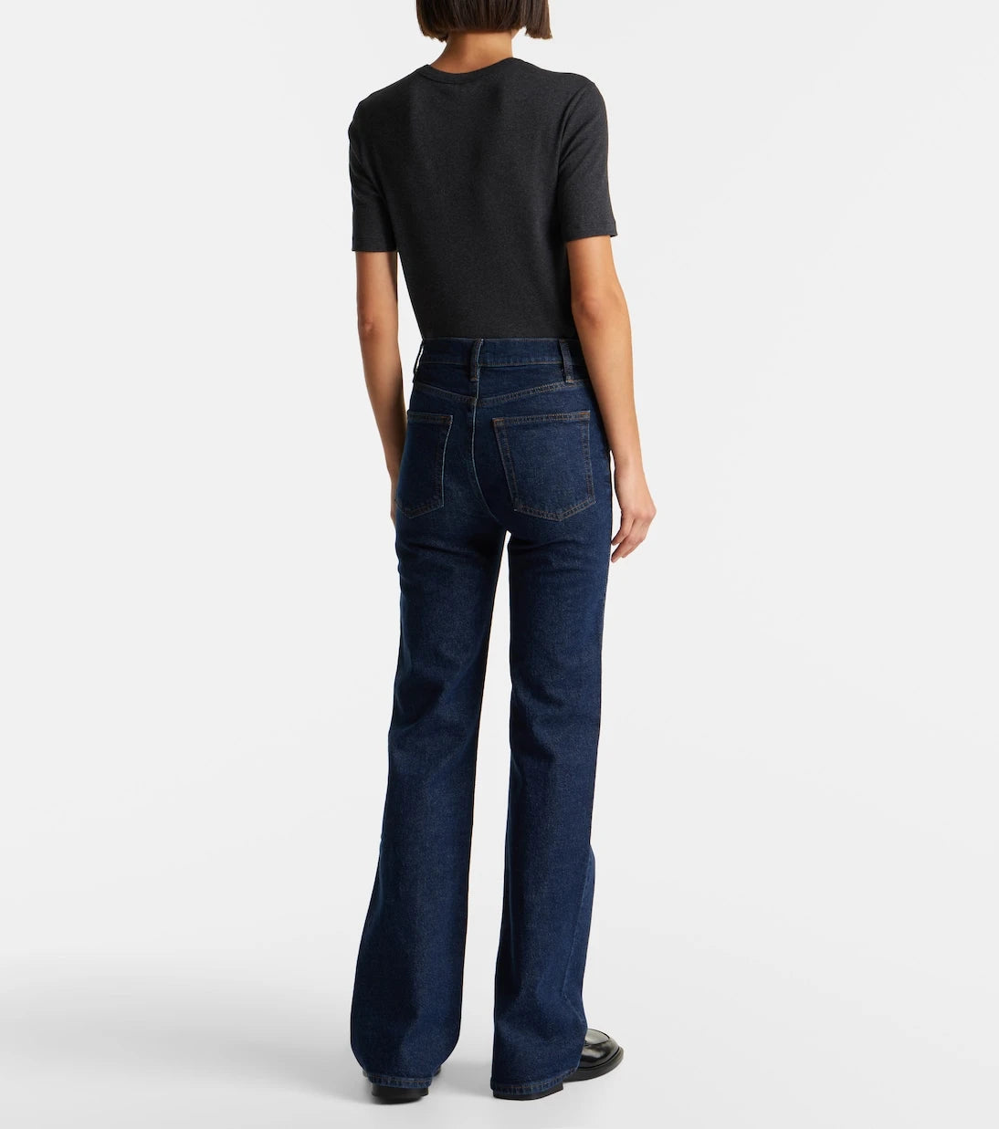 Frame - Arrow high-rise bootcut jeans