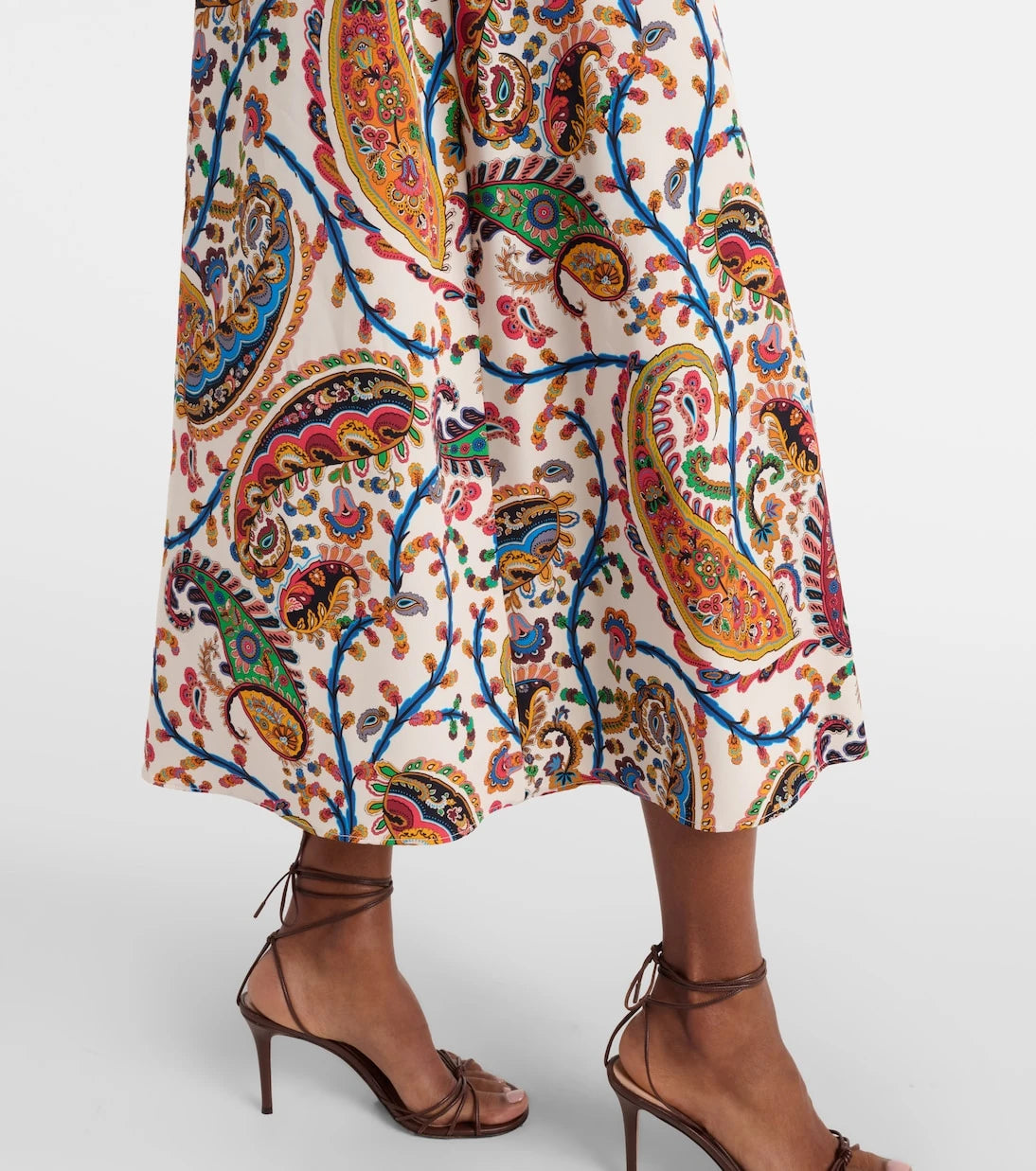 Etro - Printed midi dress