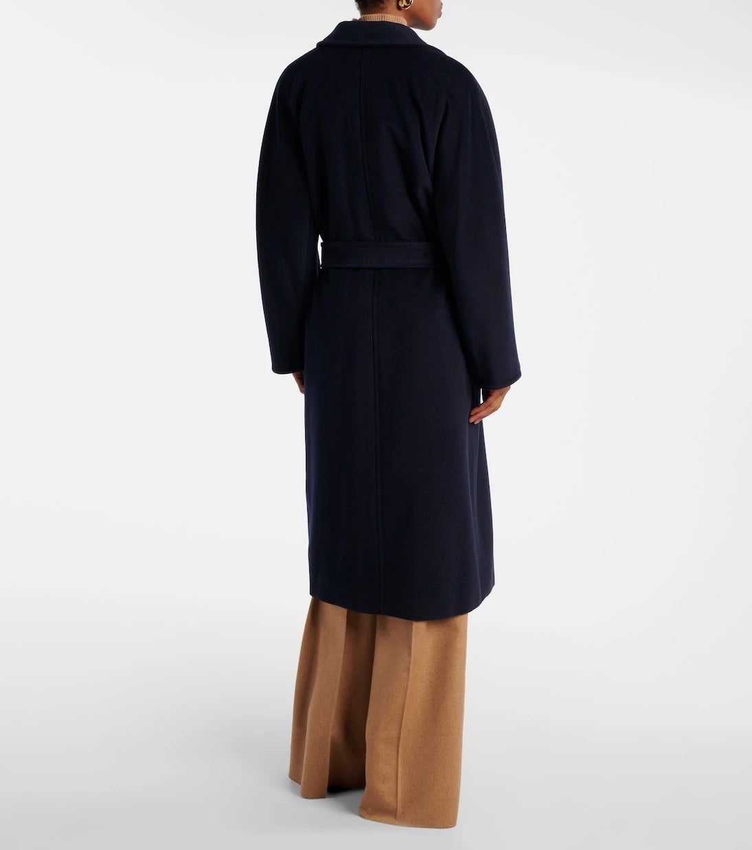 Max Mara - Madame wool and cashmere wrap coat