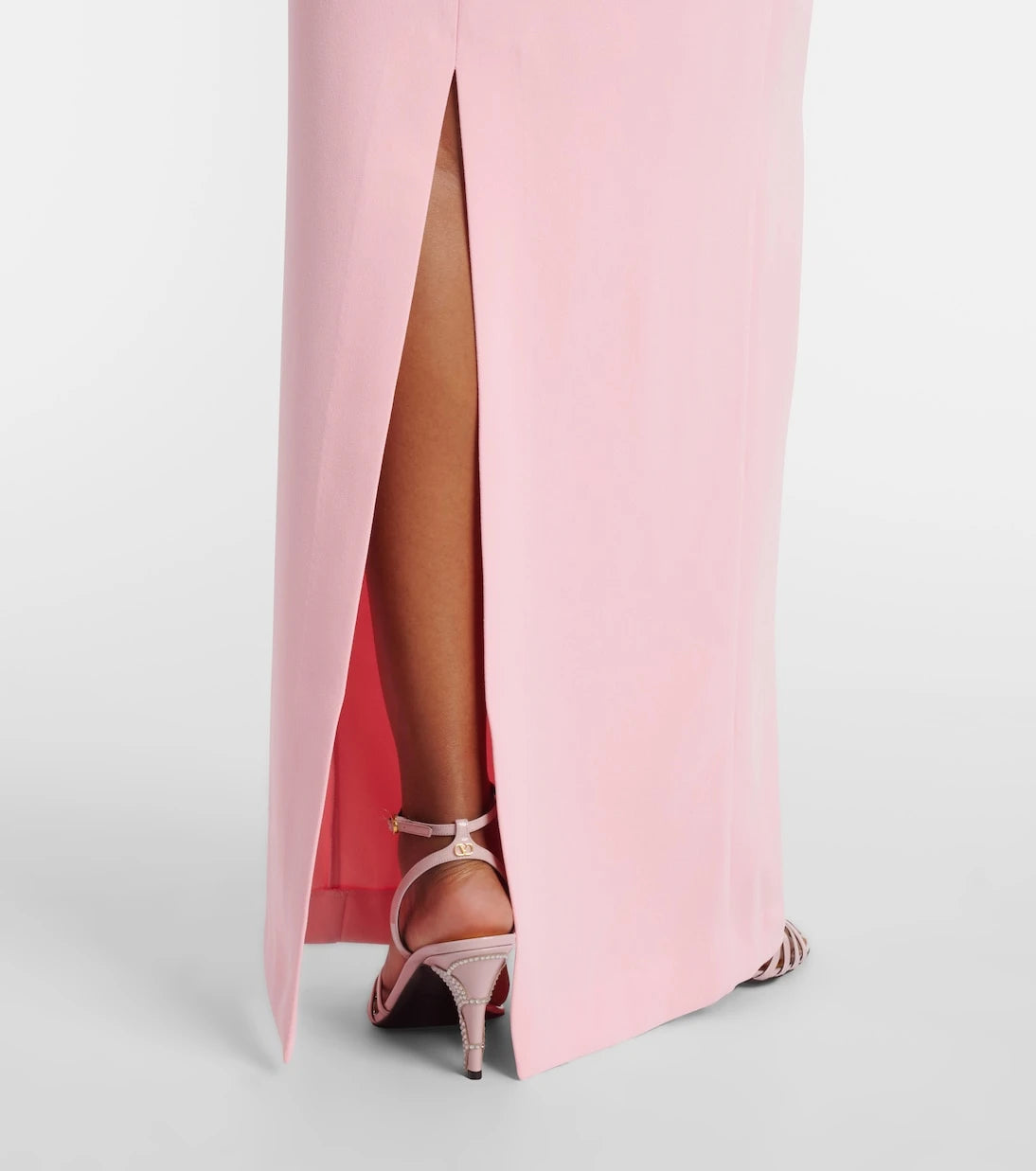 Solace London - Riva embellished halterneck gown