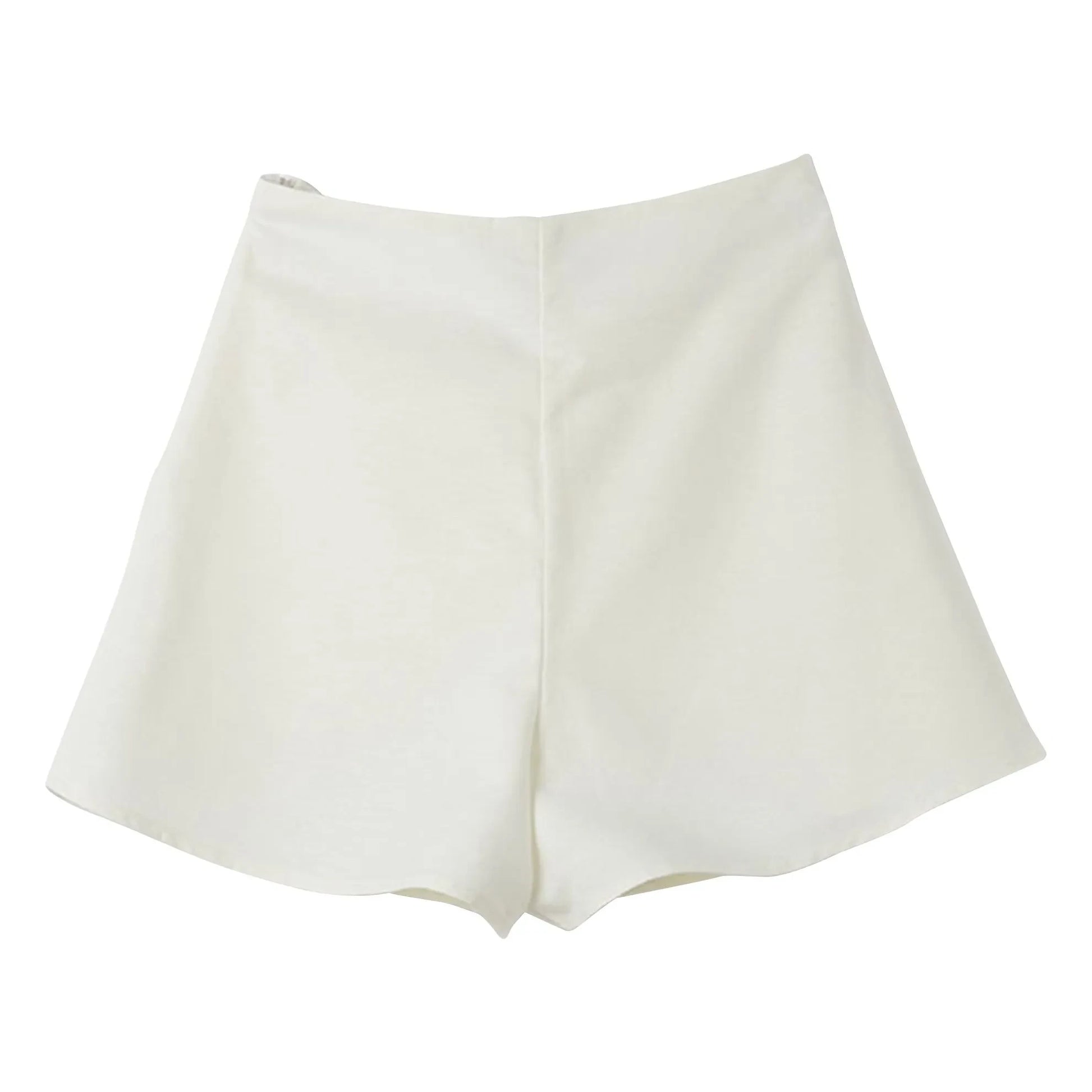 Fabula - Skirt Short Bow | White