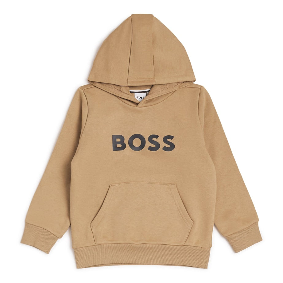 BOSS Kidswear Cotton-Blend Logo Hoodie (4-16 Years)