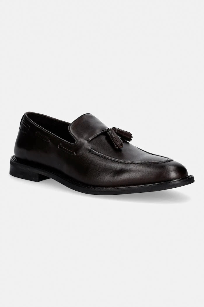 Кожени мокасини Gant Lozham