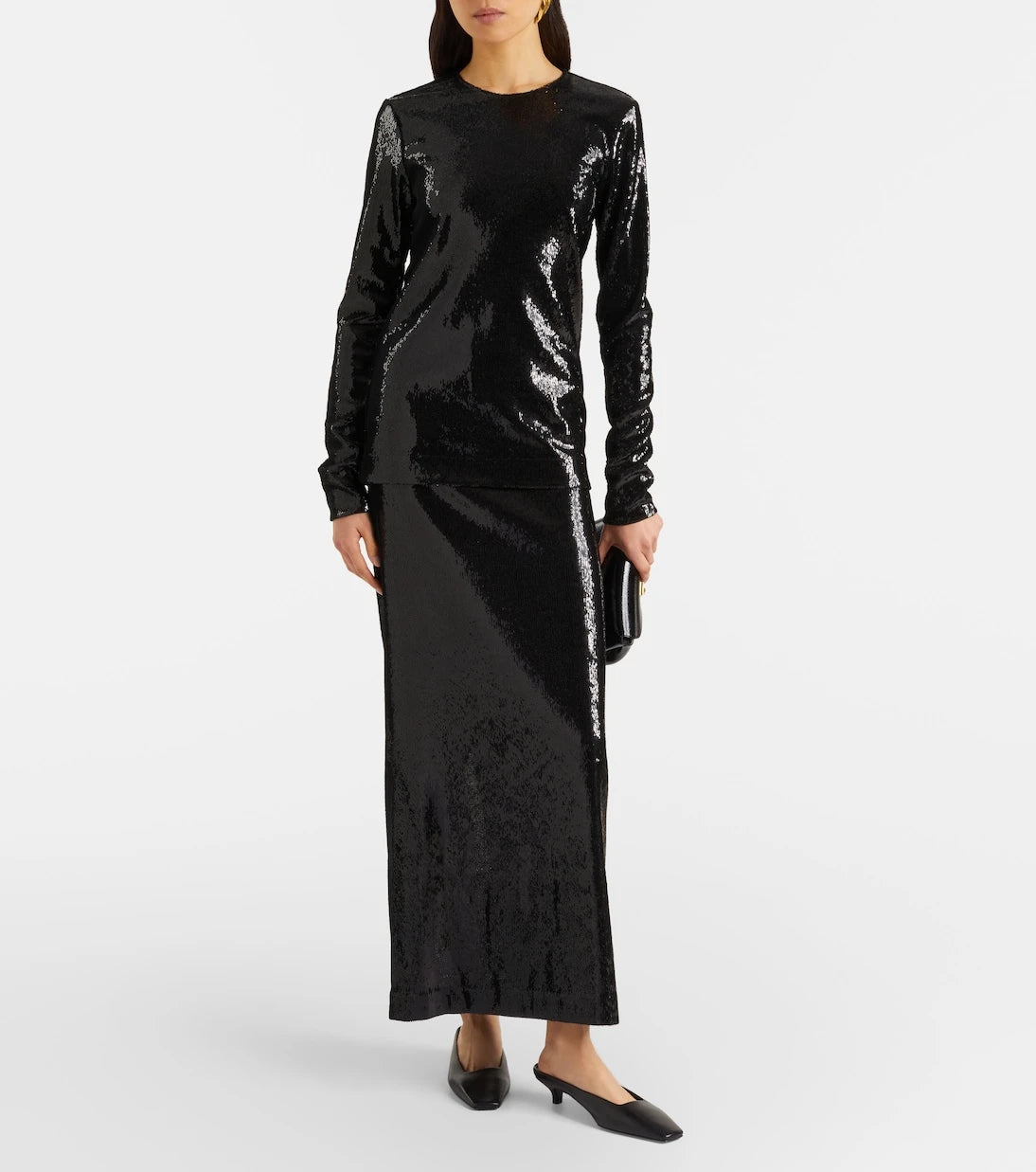 Toteme - Sequined maxi skirt