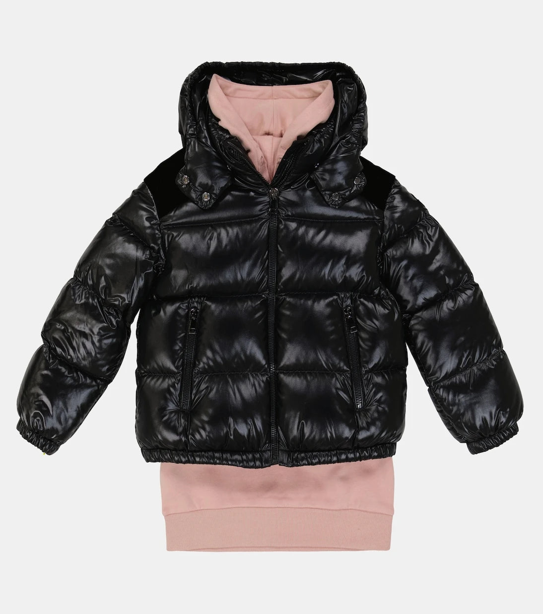 Moncler Enfant - معطف Chouelle المبطن بالريش