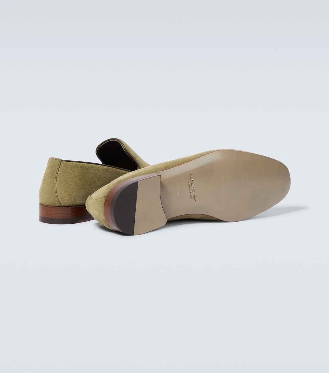 Manolo Blahnik - Truro suede loafers