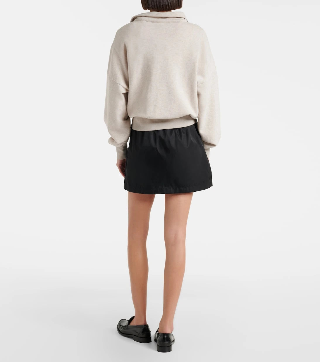 Prada - Re-Nylon kemerli mini etek