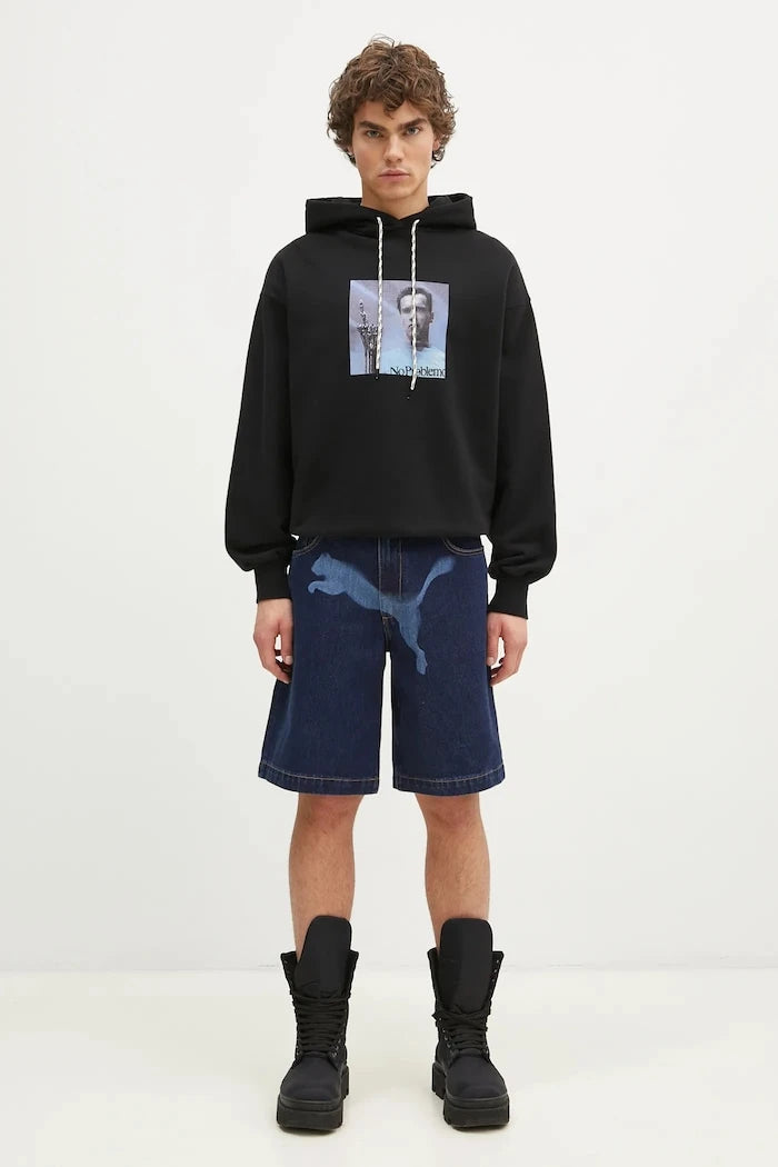 Puma PUMA X A$AP ROCKY Pamuk Denim Şort