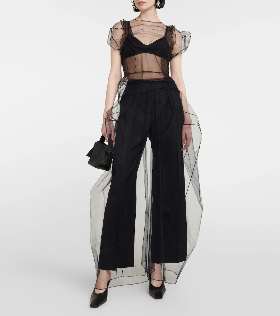 Acne Studios - Mesh maxi skirt